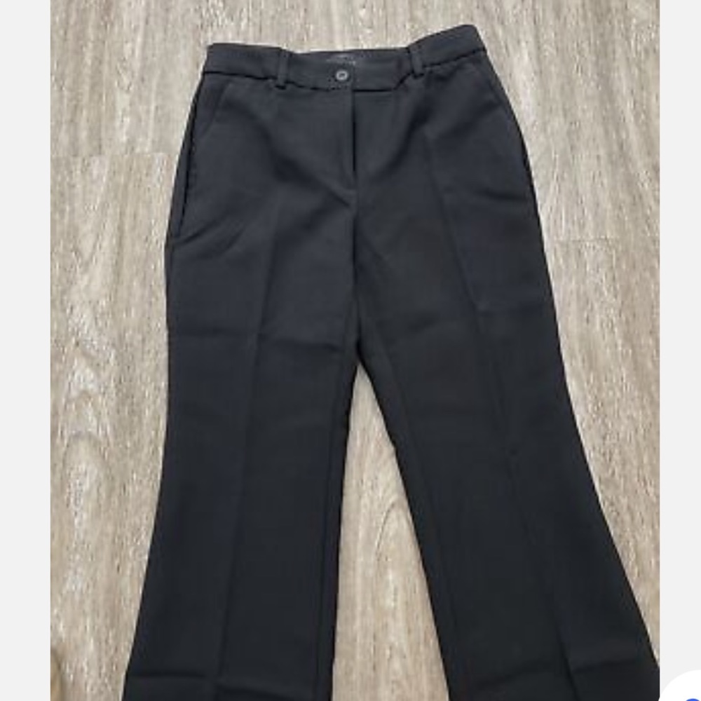 Talbots Raleigh double weave black dress pants